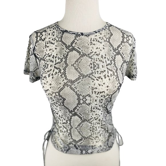 Snake Print Top - Picture 1 of 6